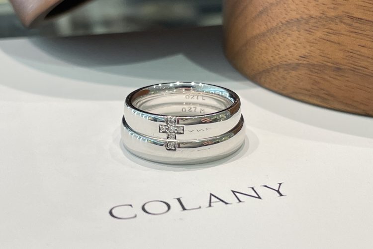 ５月９日の誕生花『ハナミズキ』<br>コラニーの結婚指輪
