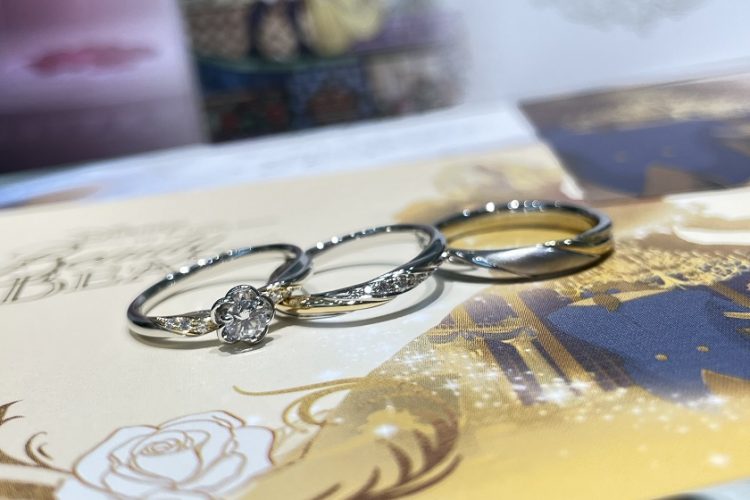 7月1日より新モデルの婚約指輪・結婚指輪が登場しました！【美女と野獣】