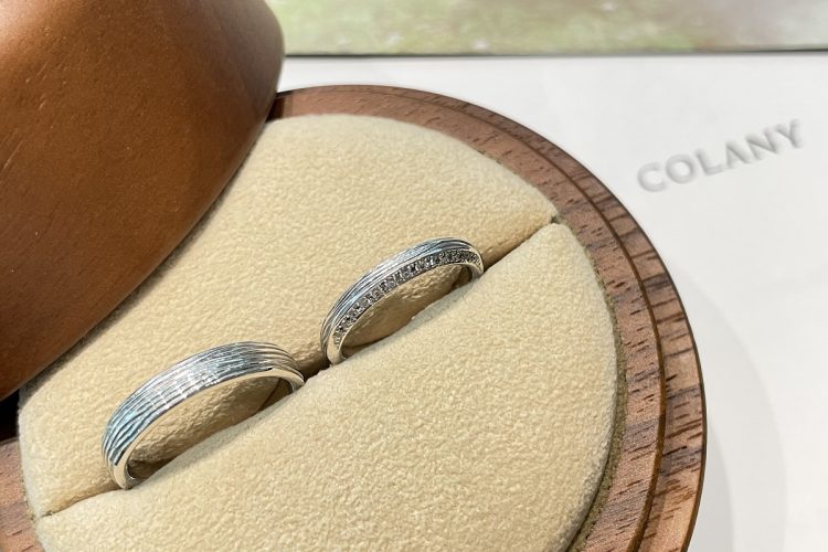 ８月２８日の誕生花『スグリ』<br>コラニーの結婚指輪