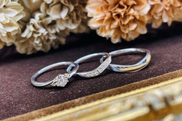 10月12日の誕生花『ゼラニューム』<br>シェールラブの婚約指輪・結婚指輪