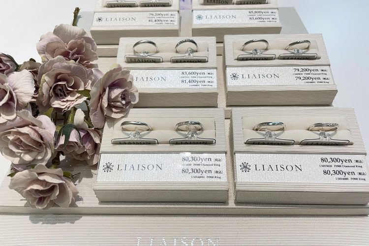 【上越店】LIAISON（リエゾン）の結婚指輪を［期間限定］でご覧いただけます。